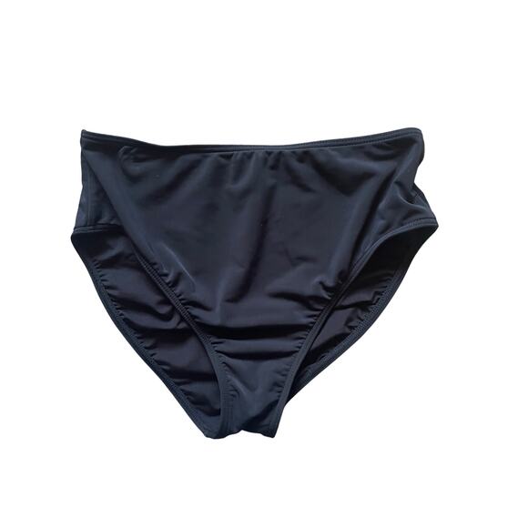 Sunsets Black Underwire Tankini Bra Top 36 D and Swim Brief Bottom Size Small - Picture 5 of 12